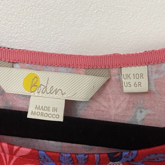 Lot of 2 Boden Amelie Floral Print Jersey Knit Midi Dresses Women's Sz6 - Picture 8 of 16